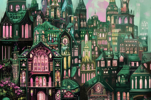 sref 331 | a city