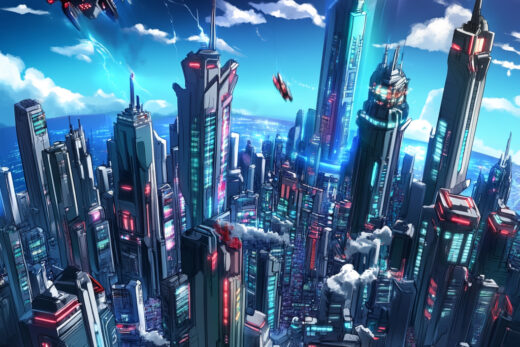 sref 345 | a city