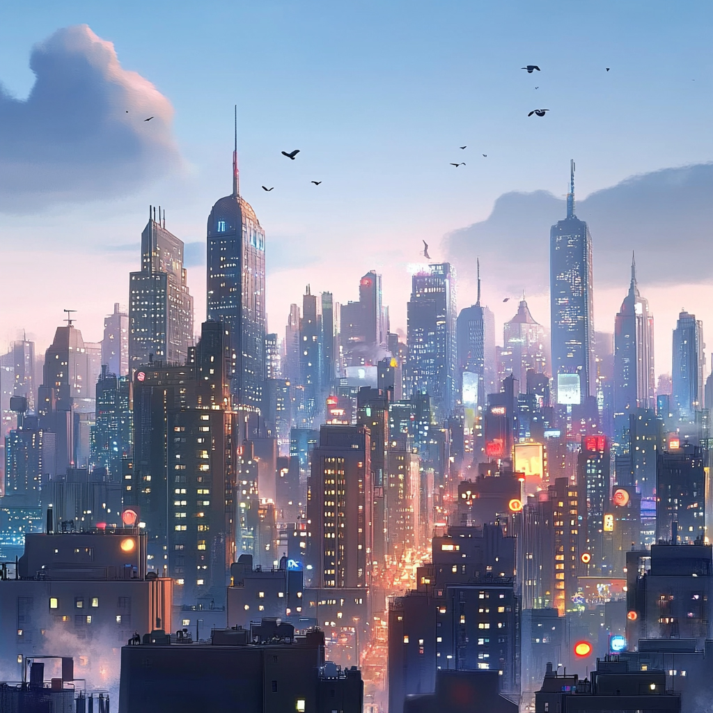sref 350 | a city