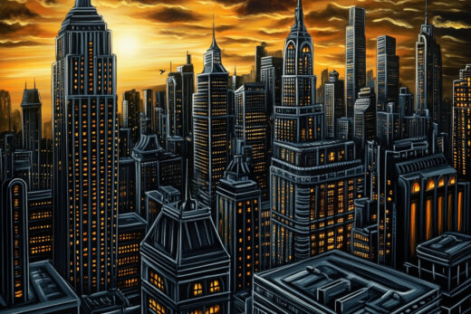 sref 352 | a city