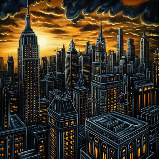 sref 352 | a city