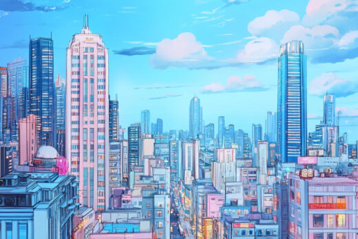 sref 355 | a city