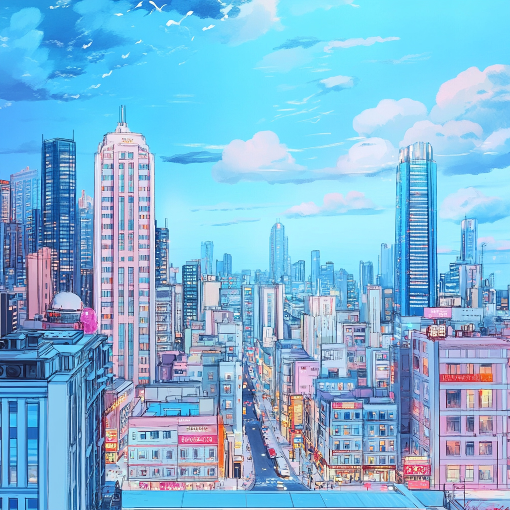 sref 355 | a city
