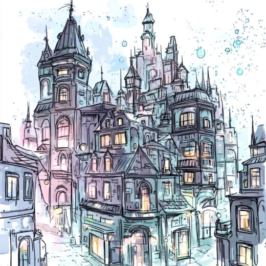sref 362 | a city