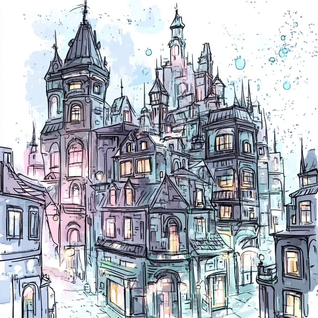 sref 362 | a city