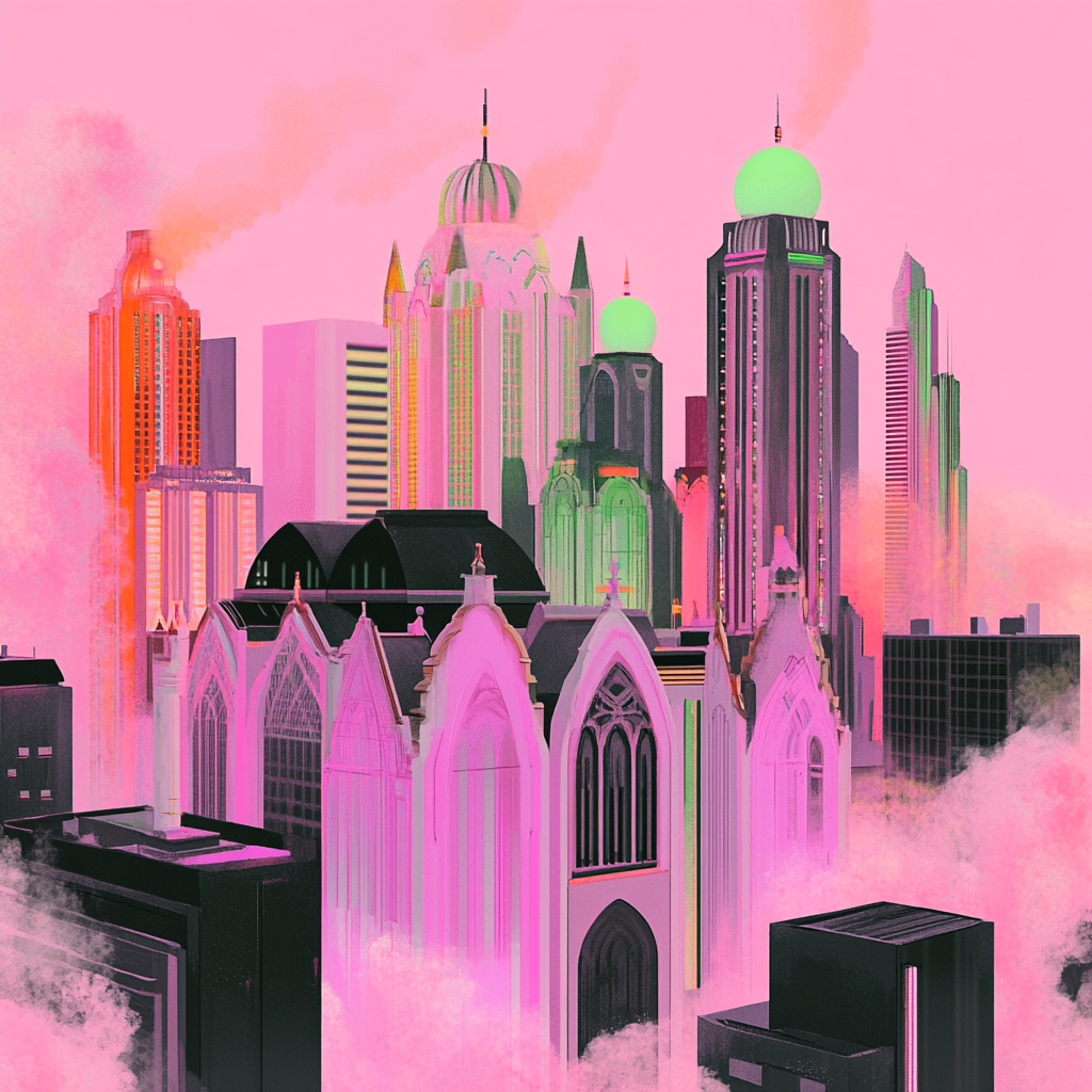 sref 371 | a city