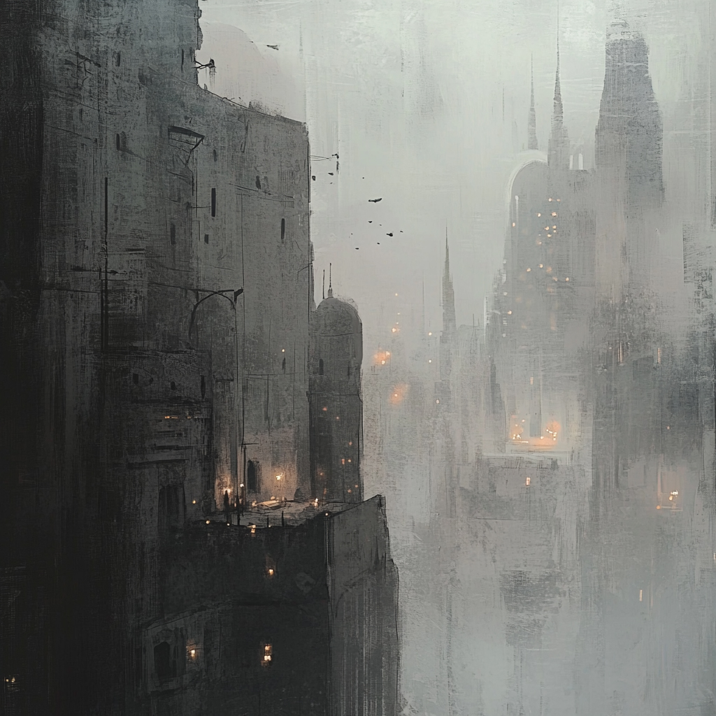 sref 372 | a city