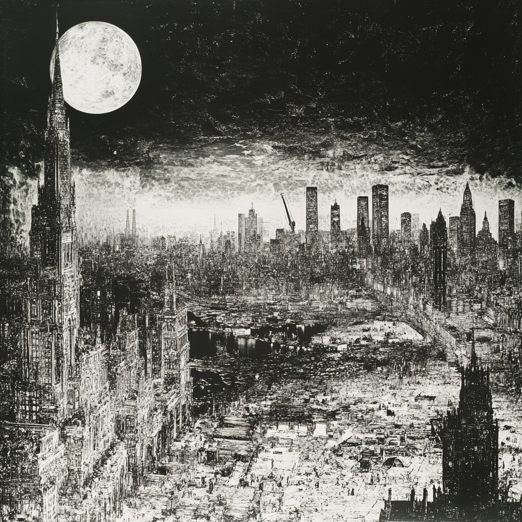 sref 395 | a city