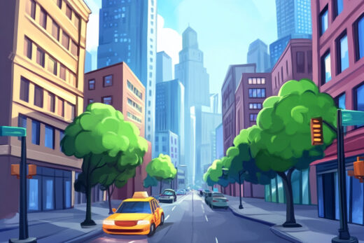 sref 399 | a city