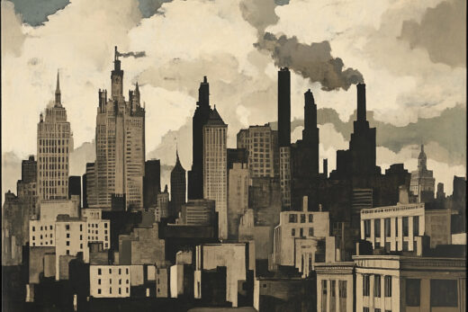 sref 404 | a city