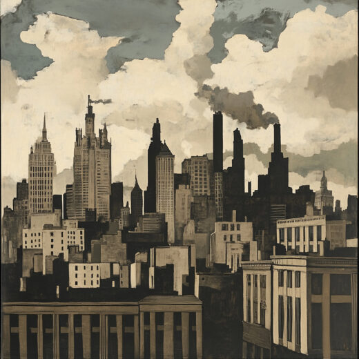 sref 404 | a city