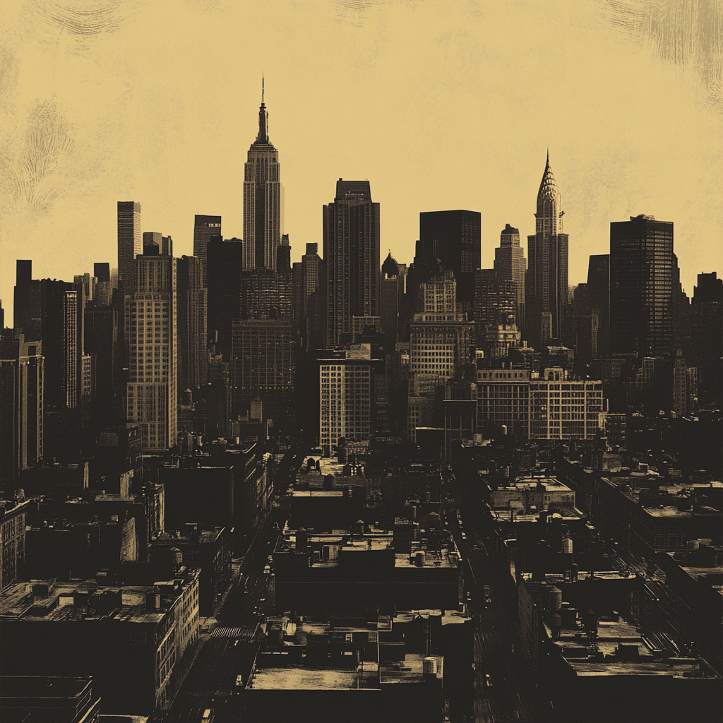 sref 406 | a city