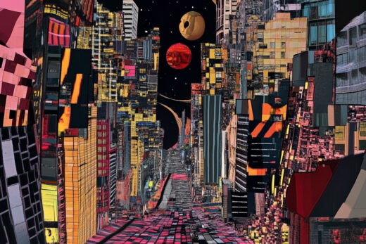 sref 409 | a city