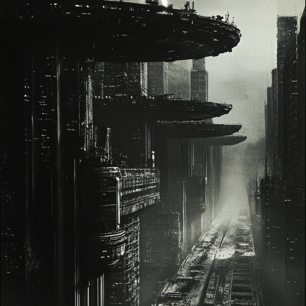 sref 411 | a city