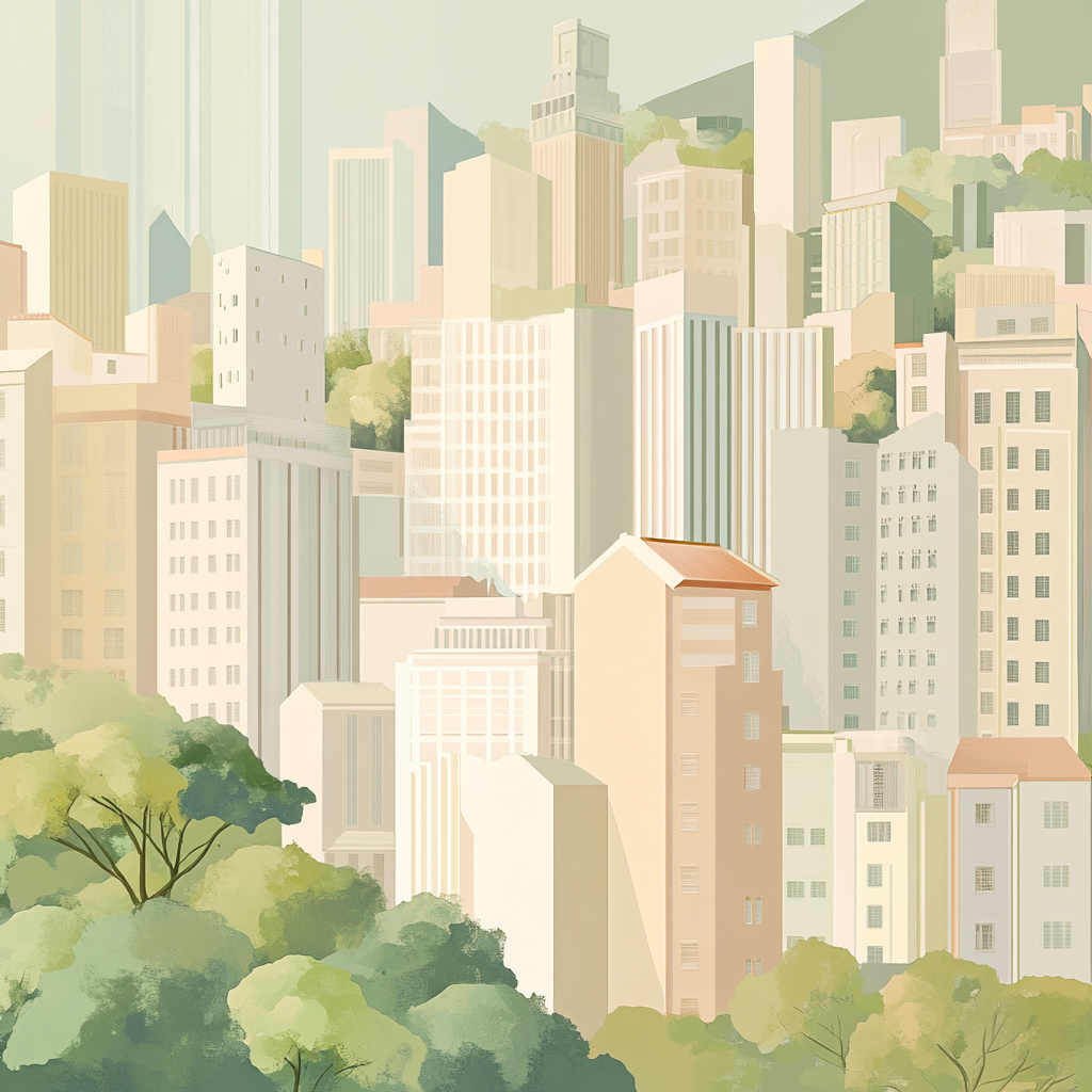 sref 416 | a city
