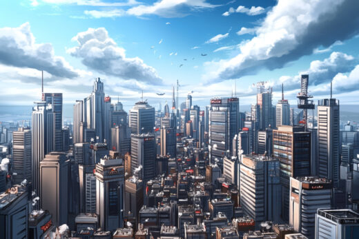sref 423 | a city