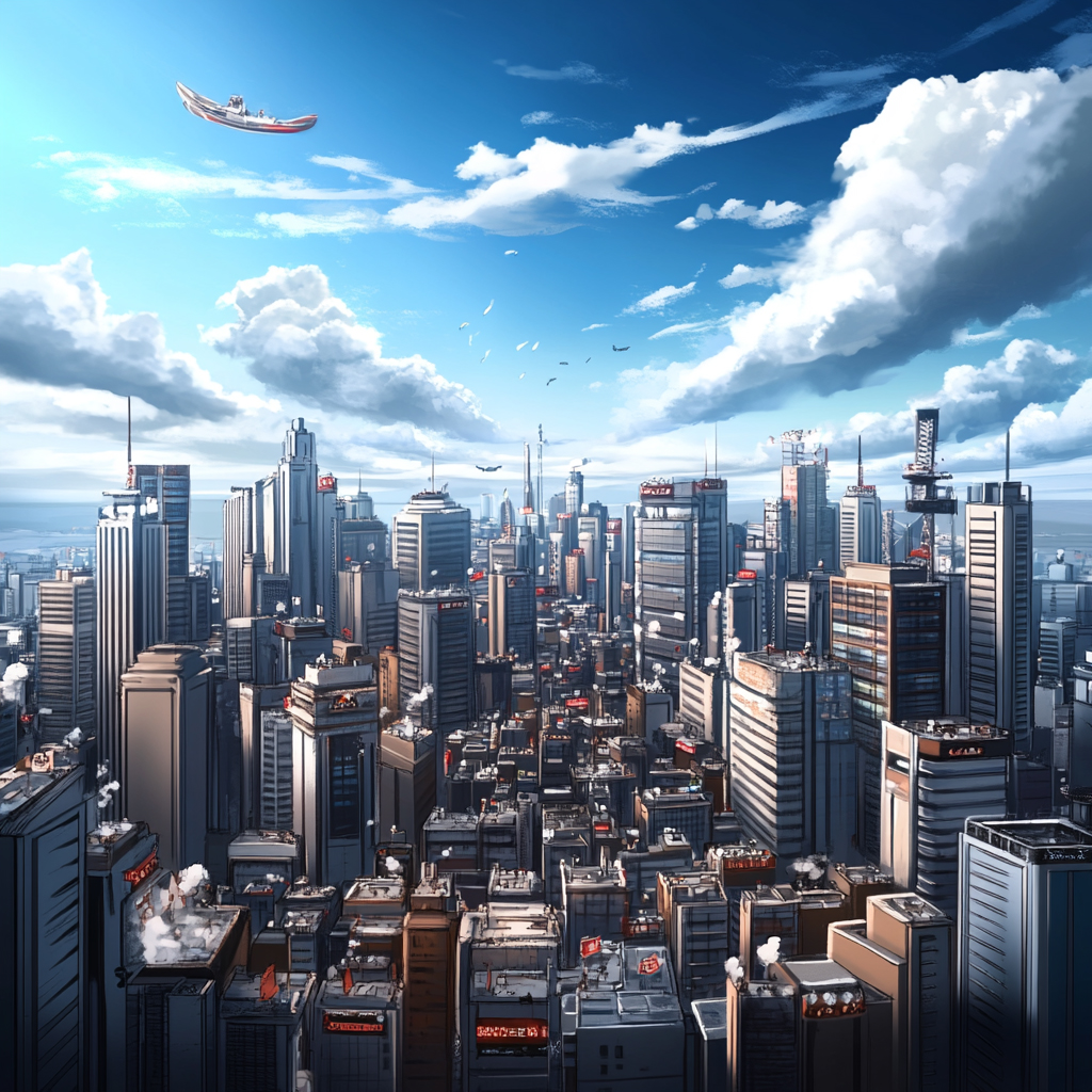 sref 423 | a city