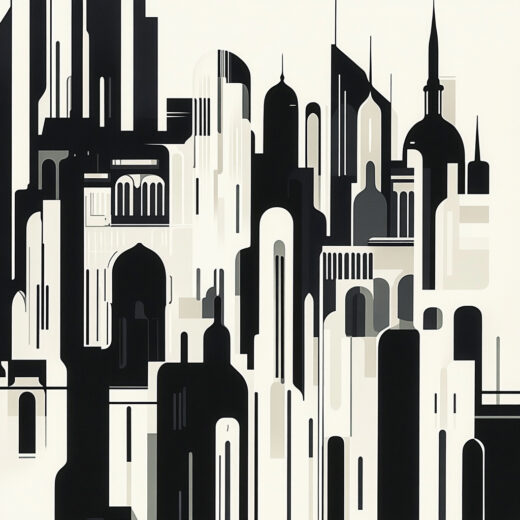 sref 425 | a city