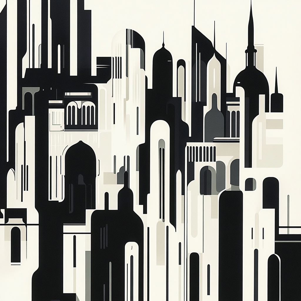 sref 425 | a city