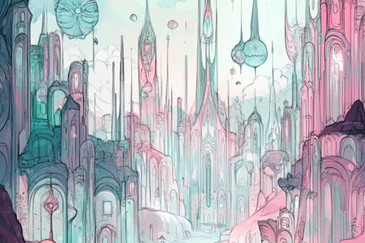 sref 428 | a city