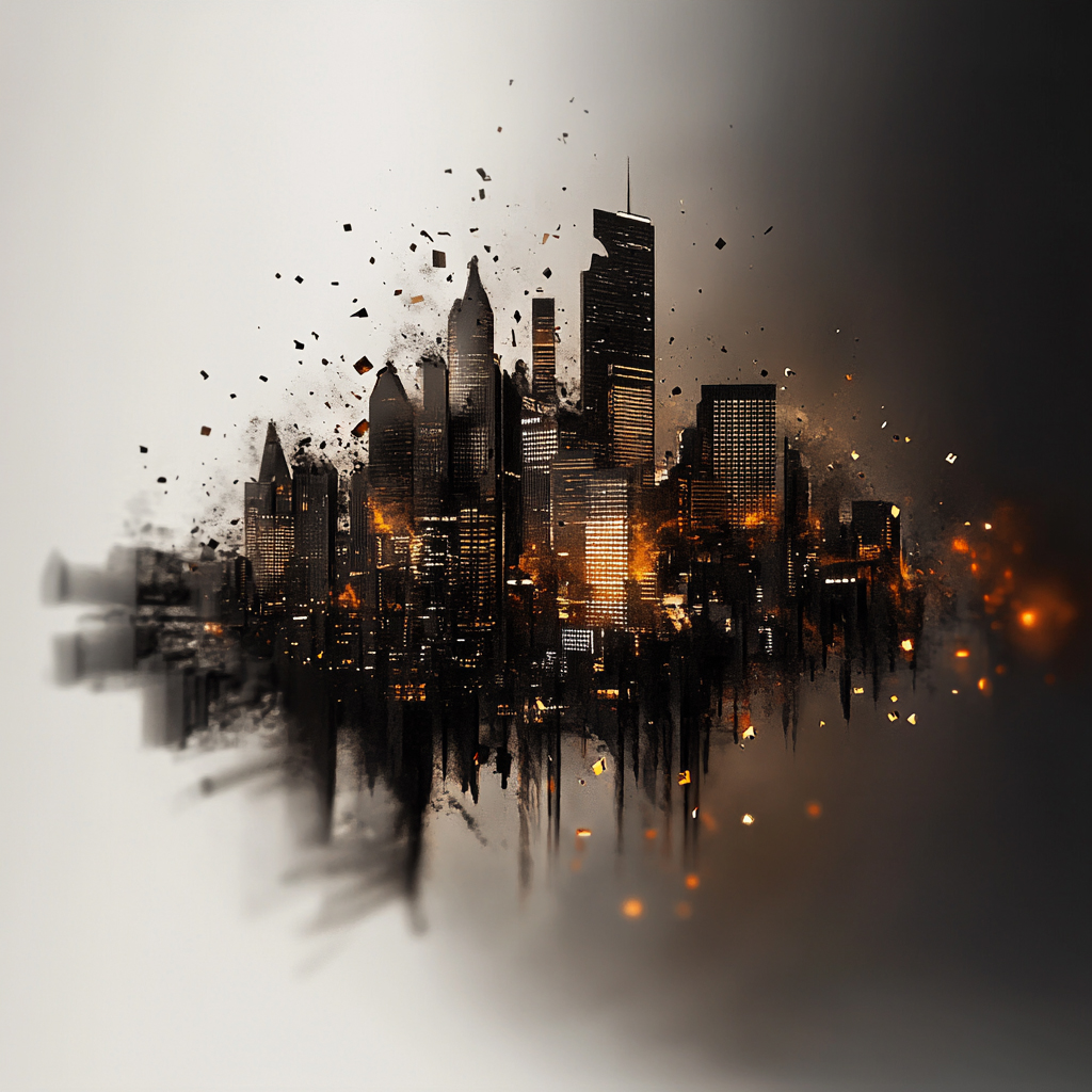 sref 429 | a city