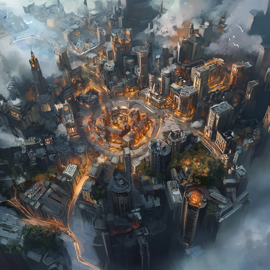 sref 42 | a city