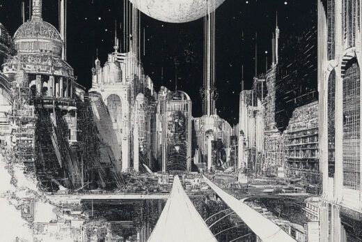 sref 433 | a city