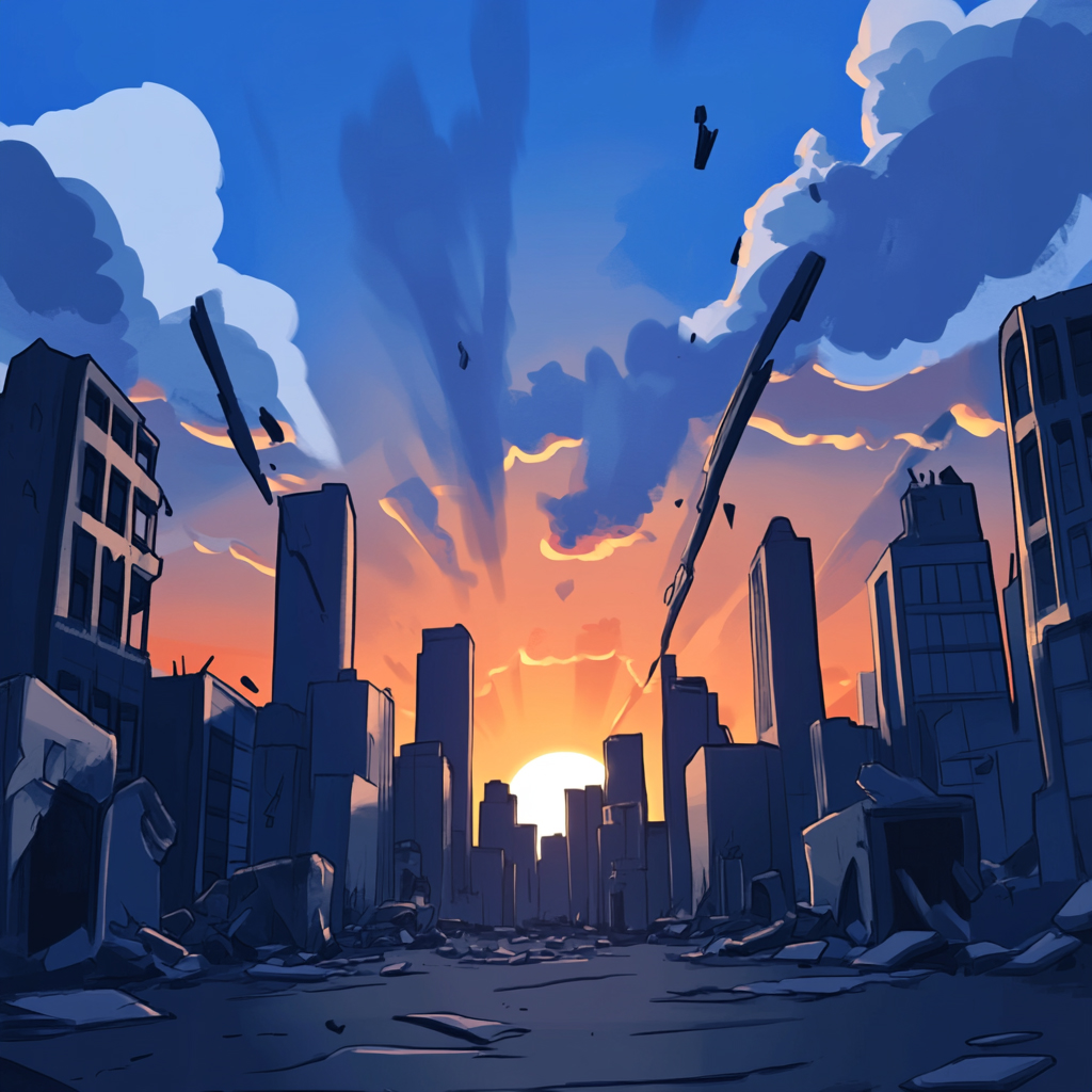sref 436 | a city
