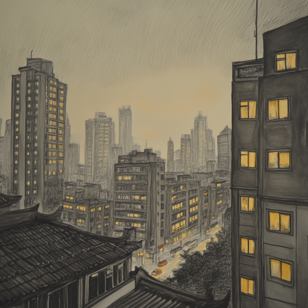 sref 438 | a city