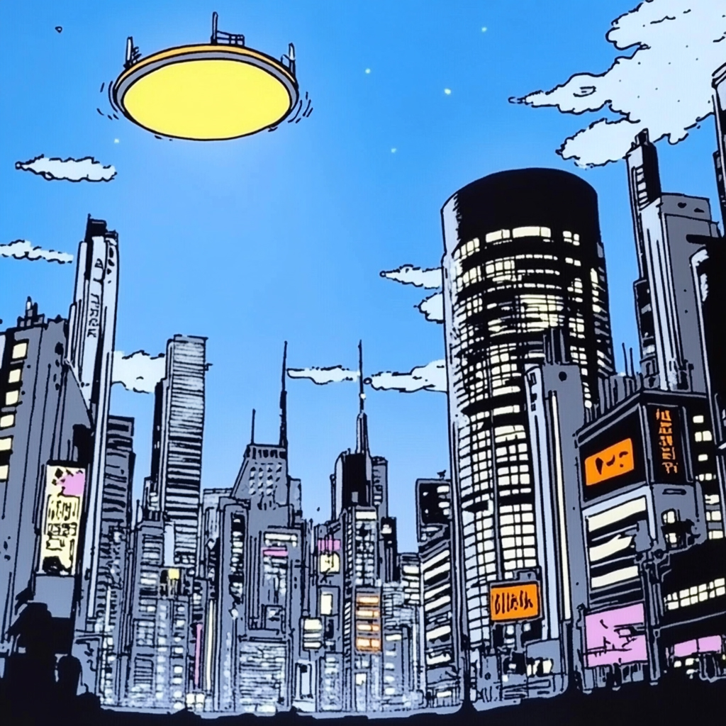 sref 447 | a city