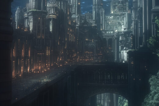 sref 448 | a city