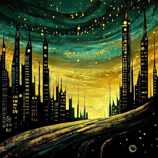 sref 45 | a city