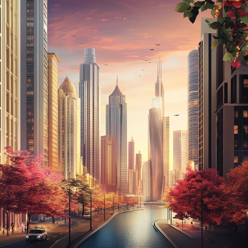 sref 461 | a city