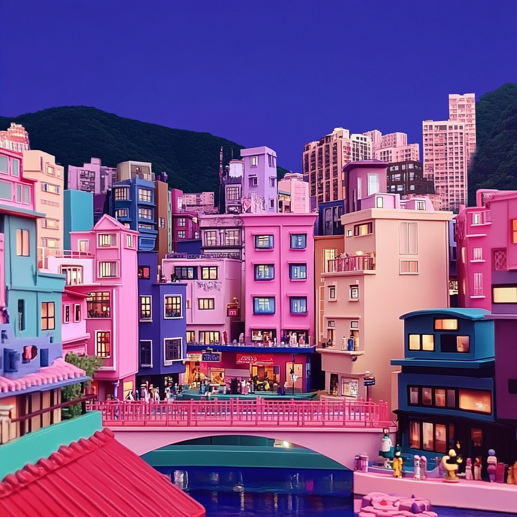 sref 462 | a city