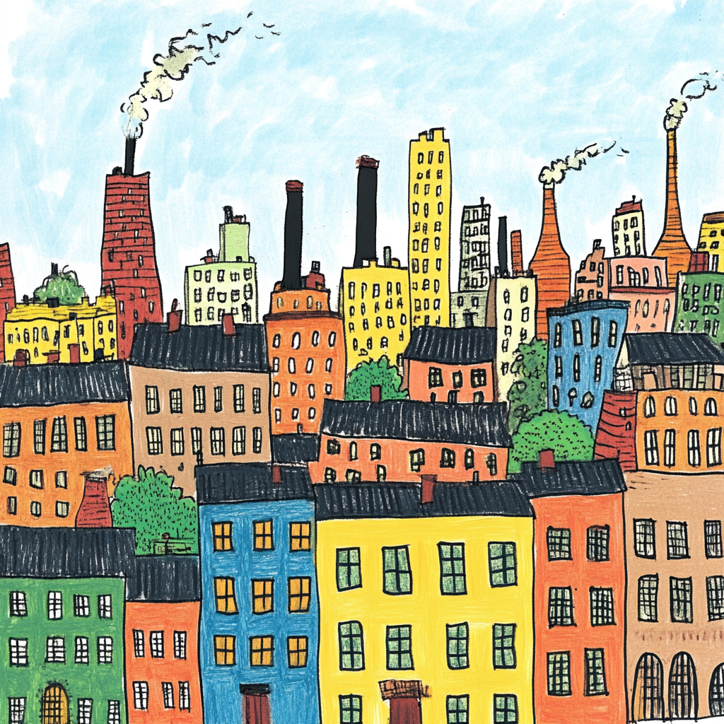 sref 463 | a city