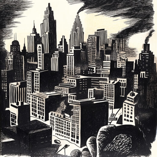 sref 466 | a city