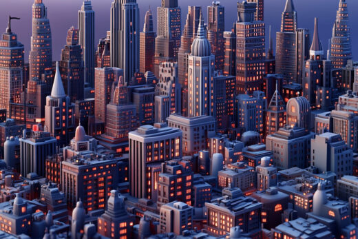 sref 470 | a city