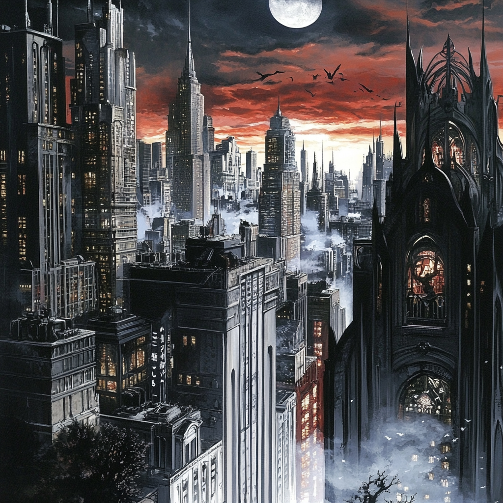 sref 473 | a city