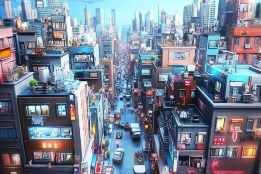 sref 477 | a city