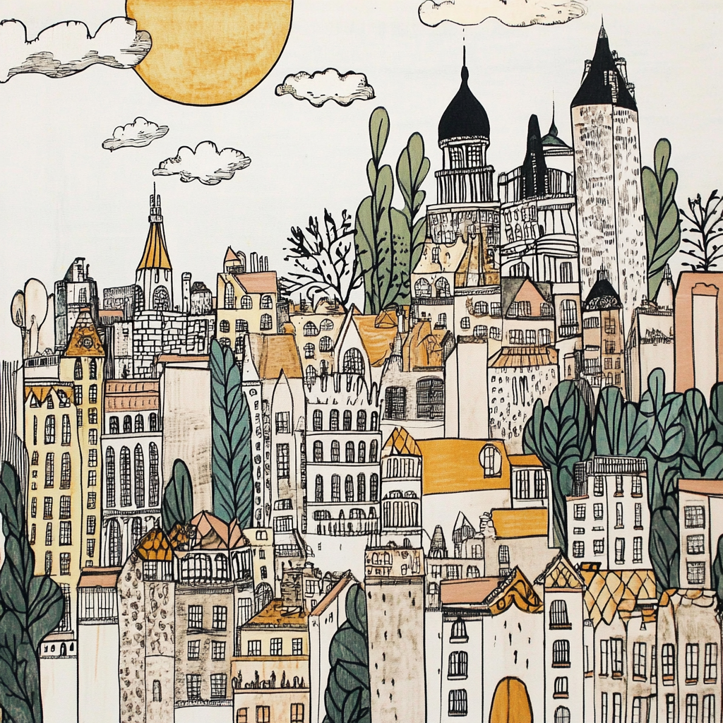 sref 480 | a city