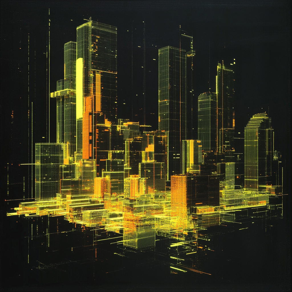 sref 487 | a city
