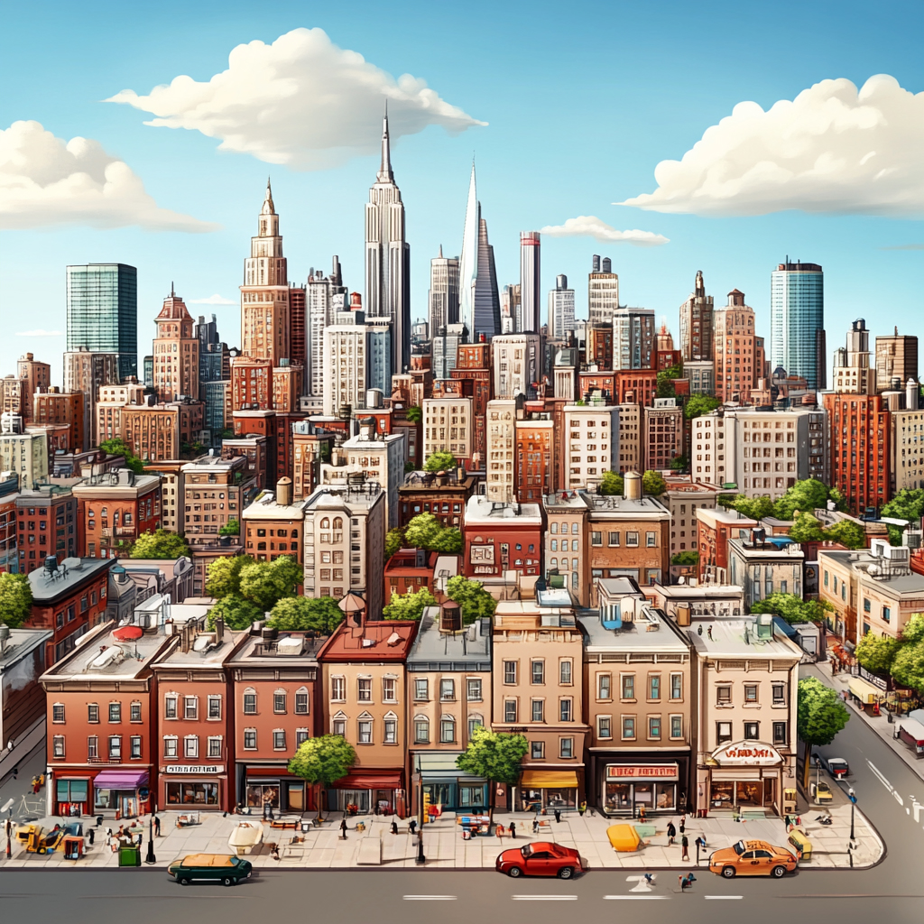 sref 502 | a city