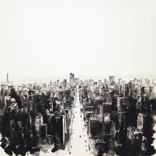 sref 518 | a city
