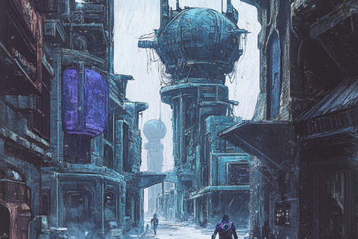 sref 521 | a city