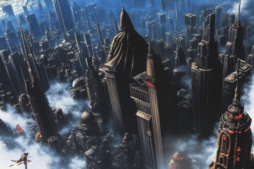 sref 522 | a city