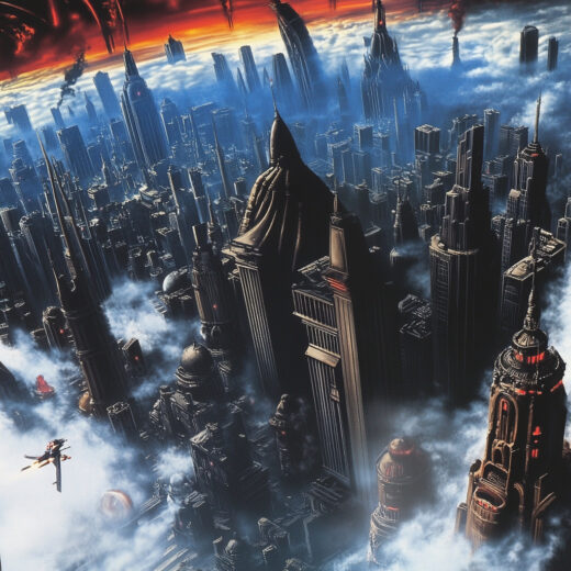 sref 522 | a city