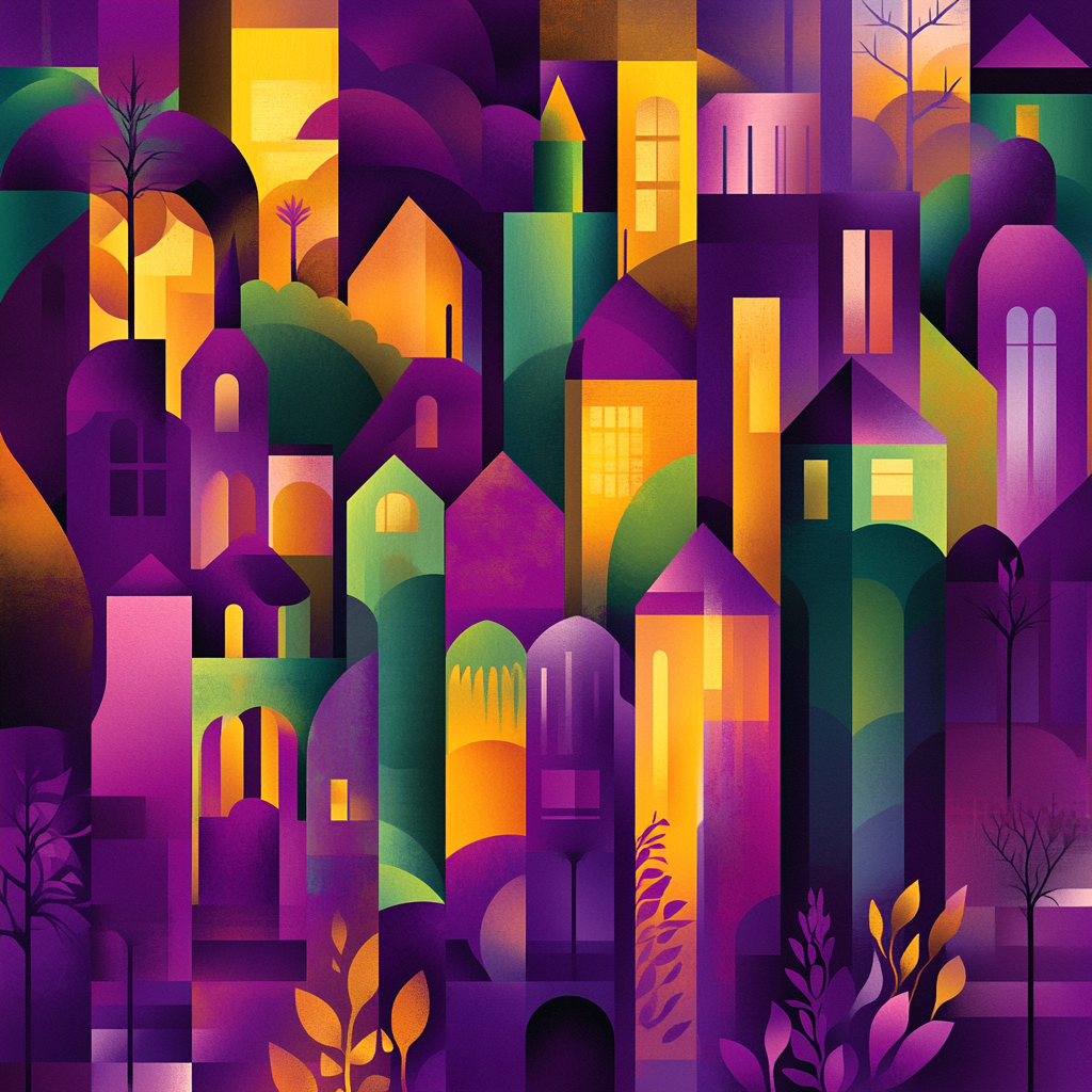 sref 530 | a city