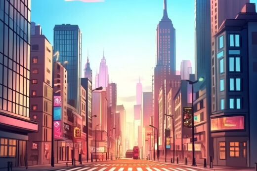 sref 537 | a city