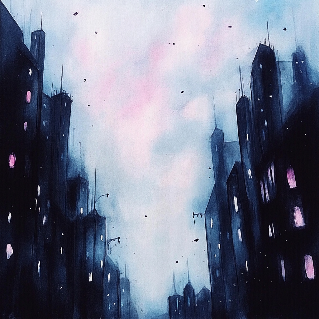 sref 538 | a city
