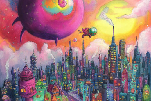 sref 541 | a city